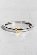 Mixed Metals Belt Bracelet