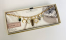 Moonstone Charm Necklace - Sustainable Elegance Jewelry
