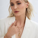 Mother of Pearl Stellina Gold Studs - Red Bird Road