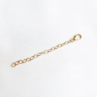 Necklace Bracelet Anklet Extender Gold Filled: 3”