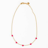 Neon Heart Necklace - Red Bird Road