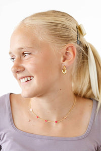 Neon Heart Necklace - Red Bird Road