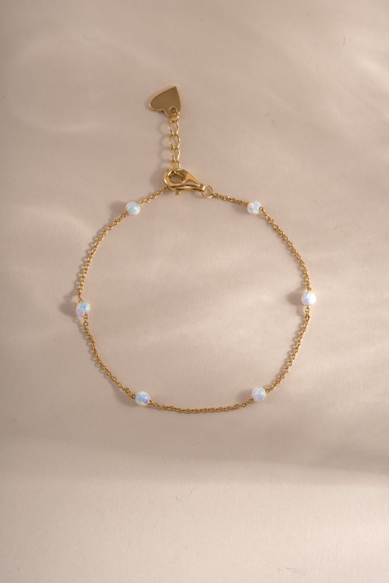 Opal Beaded Bracelet - Red Bird Road
