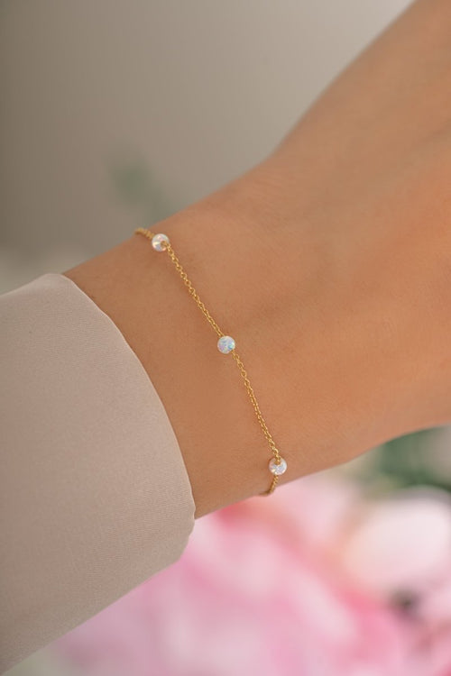 Opal Beaded Bracelet - Red Bird Road