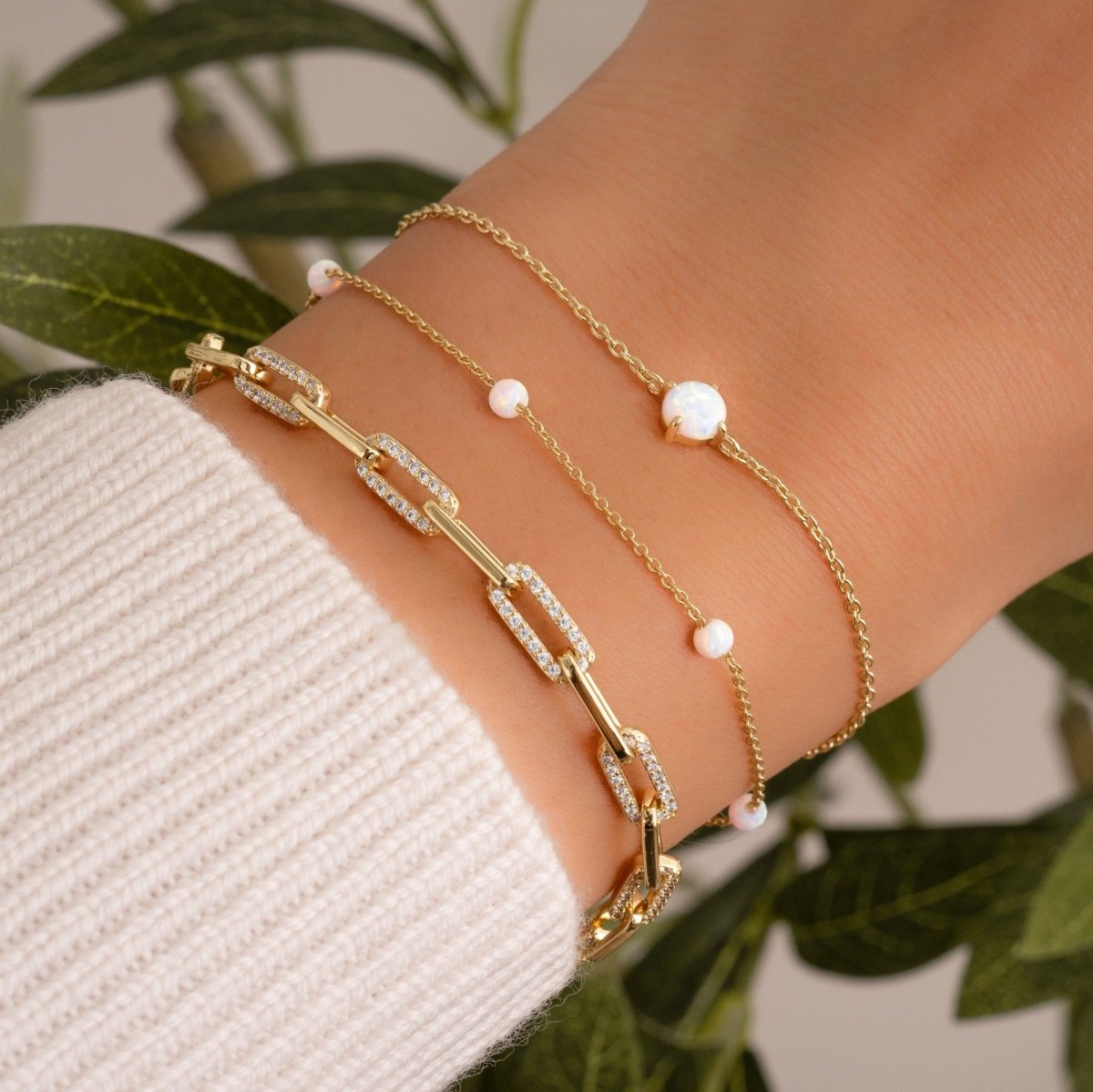 Opal Beaded Bracelet - Red Bird Road