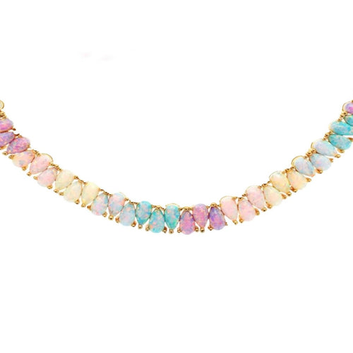 Opal Dancing Dreams Tennis Necklace