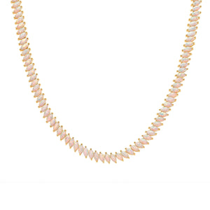 Opal Fiare Tennis Necklace