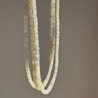 Opal Necklace | Natural Faceted Ethiopian Opal