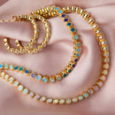 Opal Ombre Tennis Nekcklace