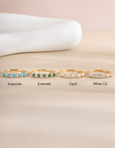 Opal Stephanie Stacking Ring - Red Bird Road
