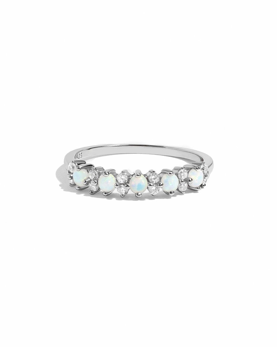 Opal Stephanie Stacking Ring - Red Bird Road