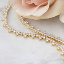 Parisian Elements Tennis Necklace - Red Bird Road