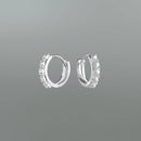 Pretty Pearl Lined Clicker Huggies