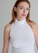 Racerback Mock Neck Tank