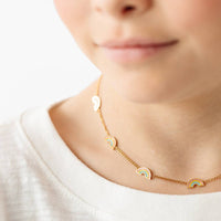 Rainbow Repeat Necklace: Pair - Red Bird Road