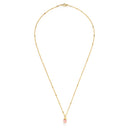 Raw Cut Gemstone Necklaces: Turquoise