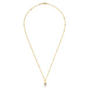 Raw Cut Gemstone Necklaces: Turquoise