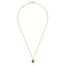 Raw Cut Gemstone Necklaces: Turquoise