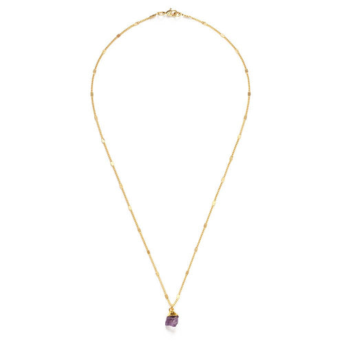 Raw Cut Gemstone Necklaces: Turquoise