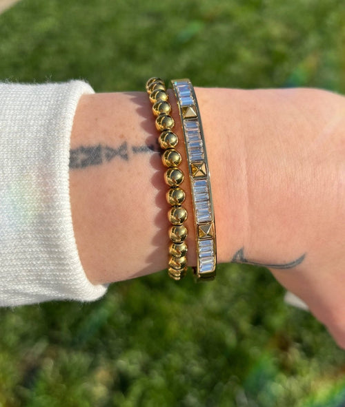 Rebel Icy Bracelet: Silver by Kismet Showroom