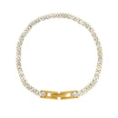 Rhae Waterproof Cubic Zirconia Bracelet for Stylish Elegance