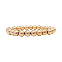 Rose Gold Beaded Bracelet- 6mm or 8mm 8mm Rose Gold