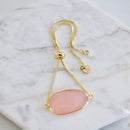 Rose Quartz Adjustable Bracelet