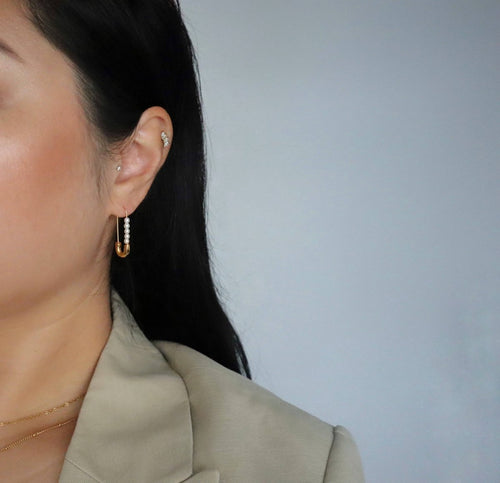 Safety Pin Earrings