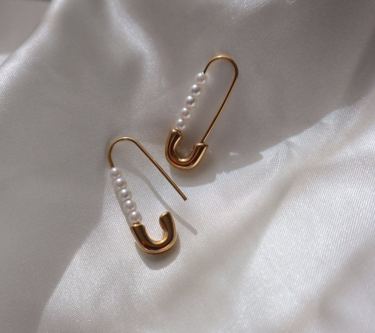 Safety Pin Earrings