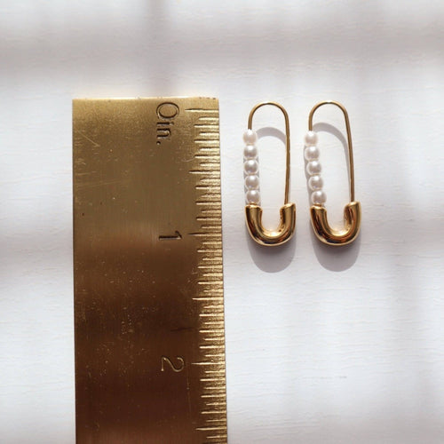Safety Pin Earrings