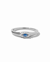 Sapphire Evil Eye Ring