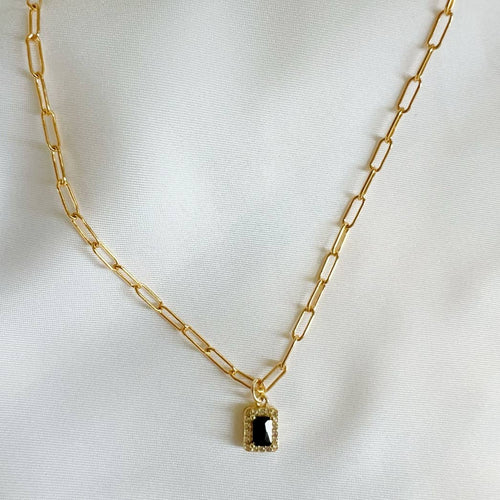 Shaina Paperclip Necklace Gold Filled - Red Bird Road