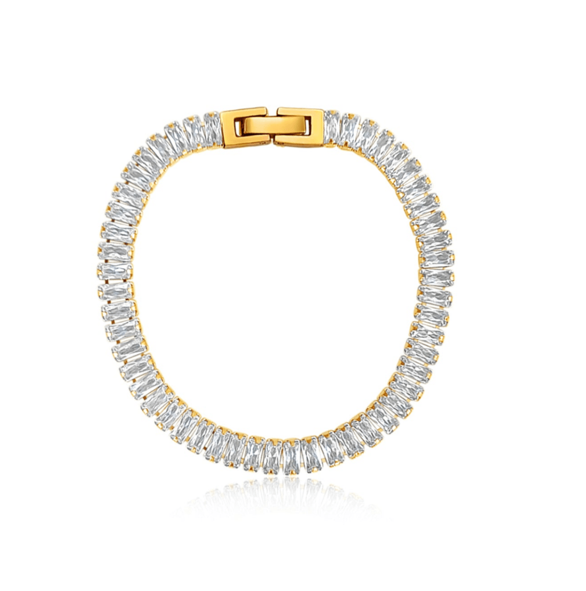 Shayna Waterproof Gold Bracelet - Hypoallergenic Chic Design