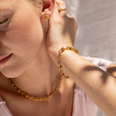 Silver Hardware Chain Bracelet by WJW