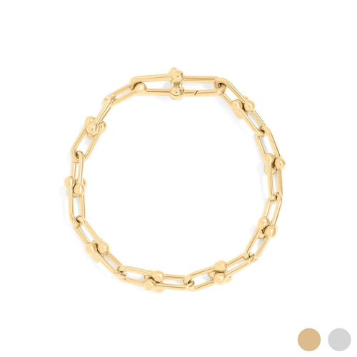 Silver Hardware Chain Bracelet by WJW