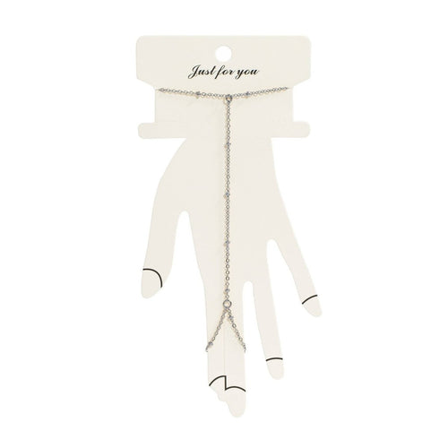 Silver Satellite Hand Chain