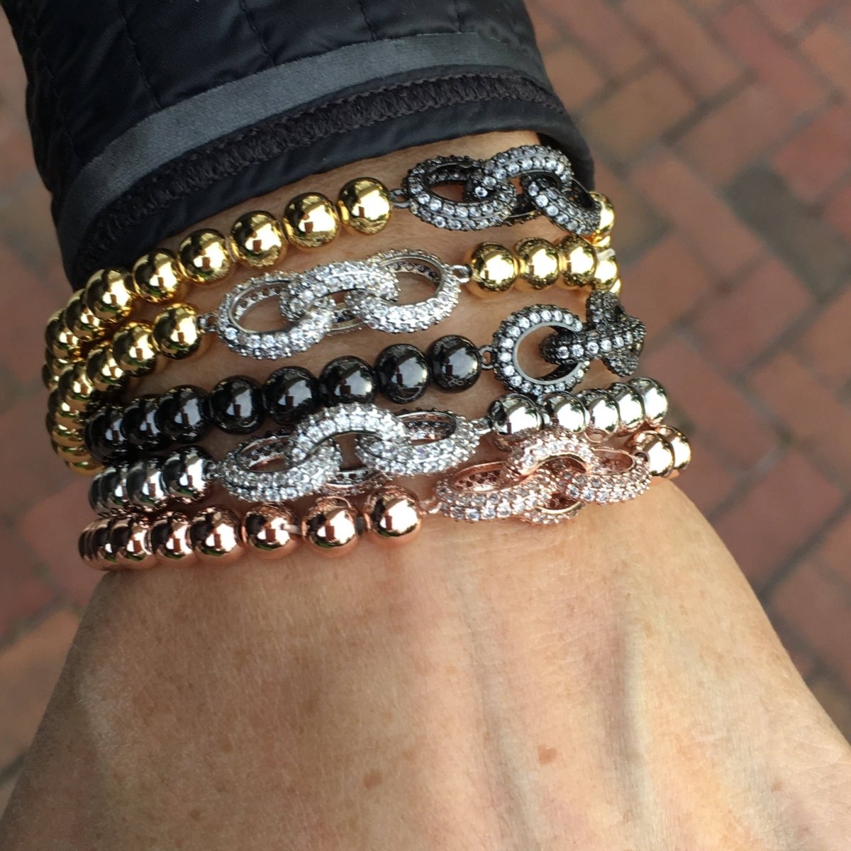 Silviania's Link Bracelet in Gold