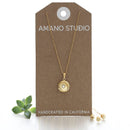 Small Round Locket - Red Bird Road