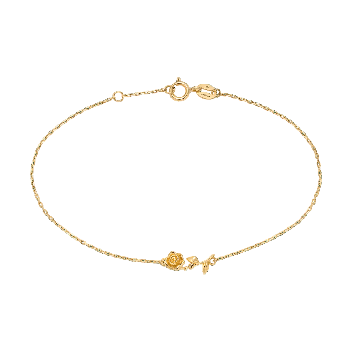 Solid Gold Forever Rose Bracelet by La Kaiser