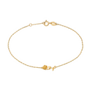 Solid Gold Forever Rose Bracelet by La Kaiser
