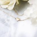 Solid Gold Lovers Heart Bracelet by La Kaiser