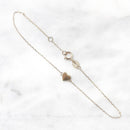 Solid Gold Lovers Heart Bracelet by La Kaiser