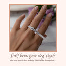 Solitaire Pearl Ring Rings by Sami Jewels