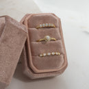 Solitaire Pearl Ring Rings by Sami Jewels