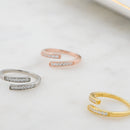 Spiral Studded Ring - Red Bird Road