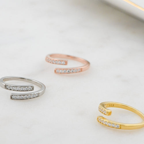 Spiral Studded Ring - Red Bird Road