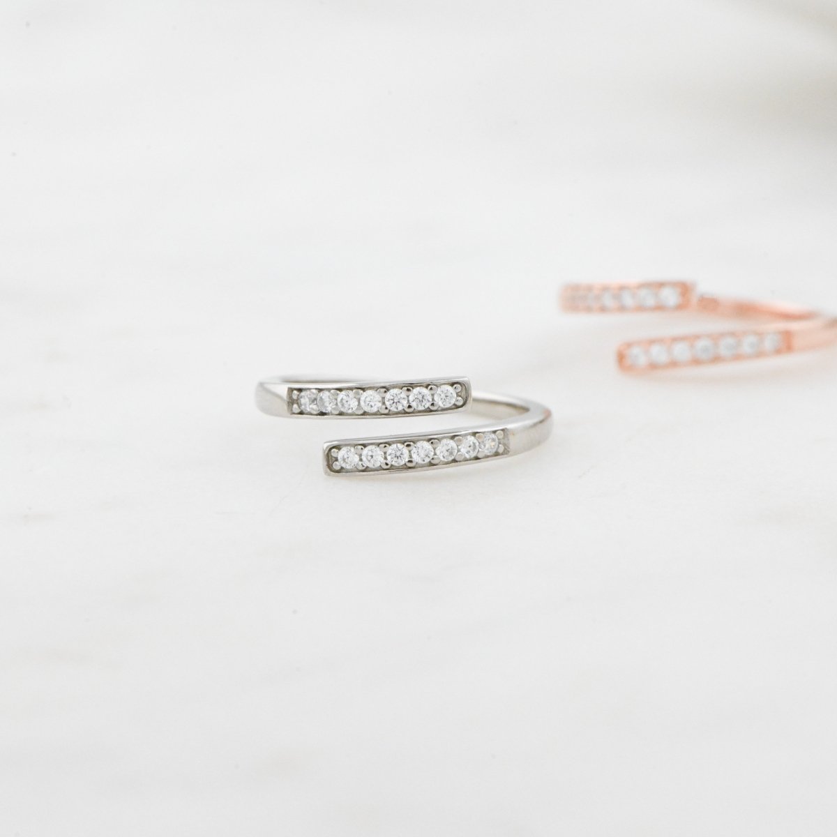 Spiral Studded Ring - Red Bird Road