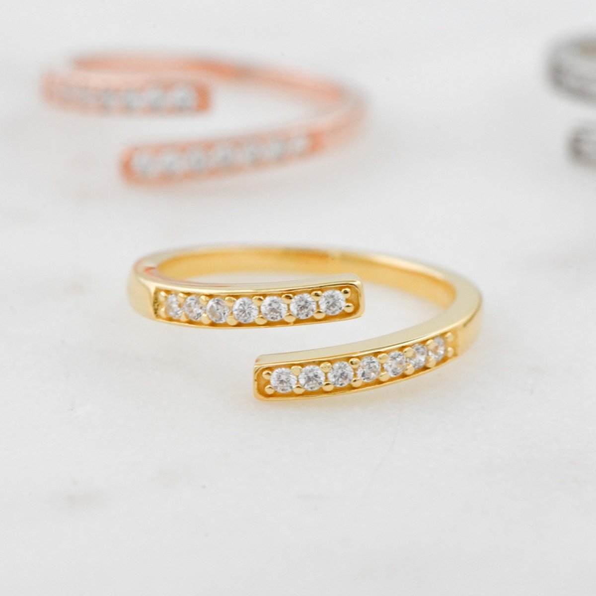 Spiral Studded Ring - Red Bird Road