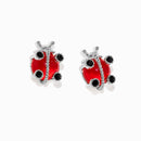 Spot Me if You Can Gold Ladybug Studs