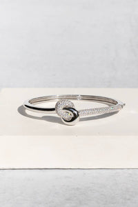 Sterling Silver Love Knot Bracelet